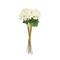 32" White Hydrangea Artificial Flower Stem, 8ct.
